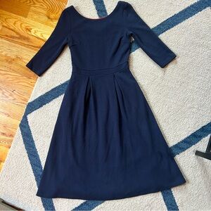 Boden Zip Back Dress Sz 4R